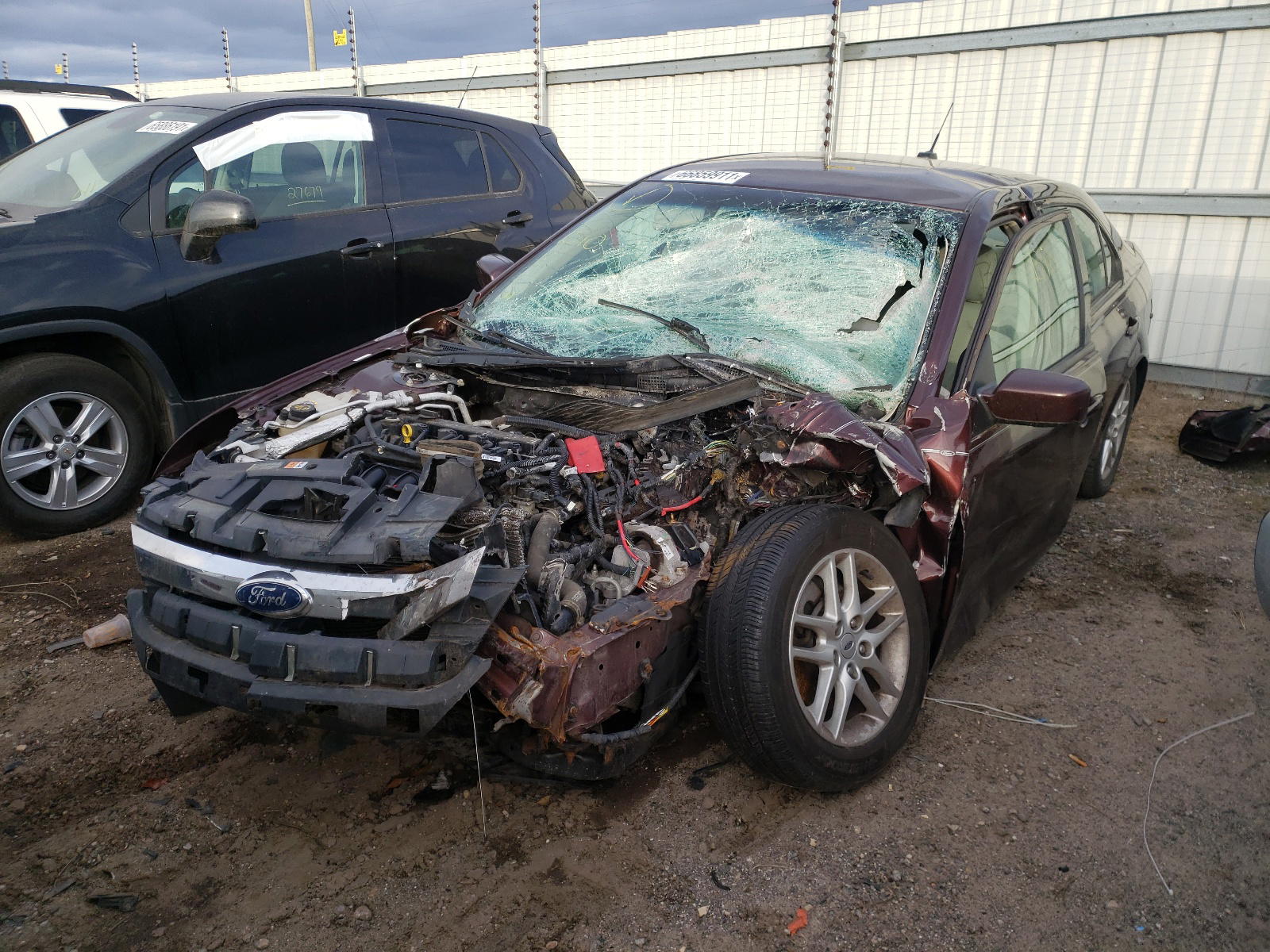 Photo 2 from auction – 2012 FORD FUSION S with VIN 3FAHP0GA3CR217467