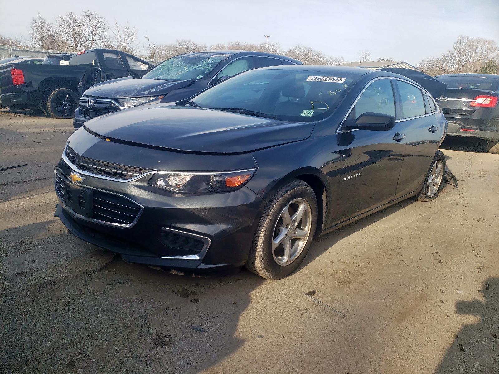 Photo 2 from auction – 2017 CHEVROLET MALIBU LS with VIN 1G1ZB5ST4HF220314