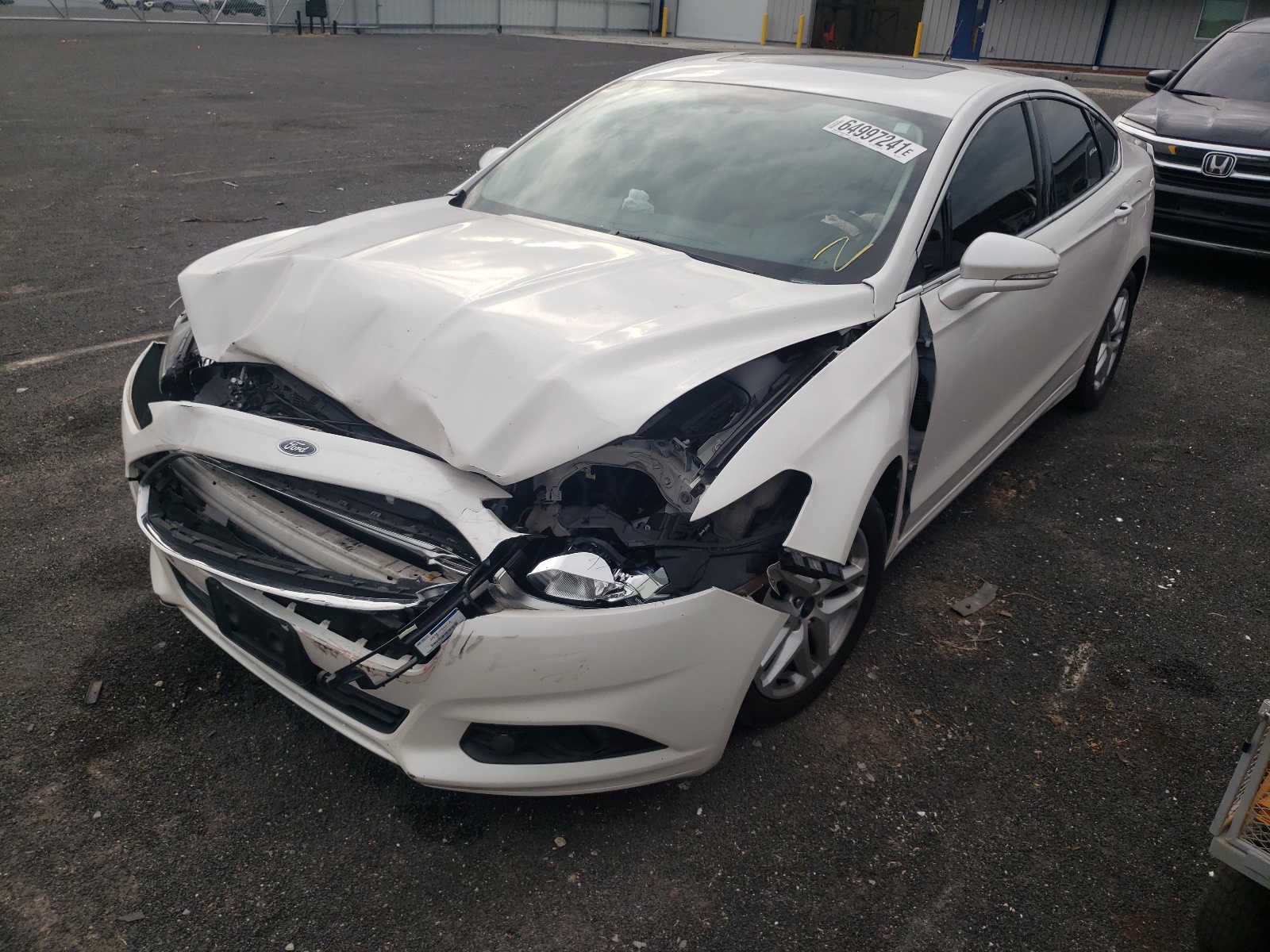 Photo 2 from auction – 2013 FORD FUSION SE with VIN 3FA6P0HR6DR168018