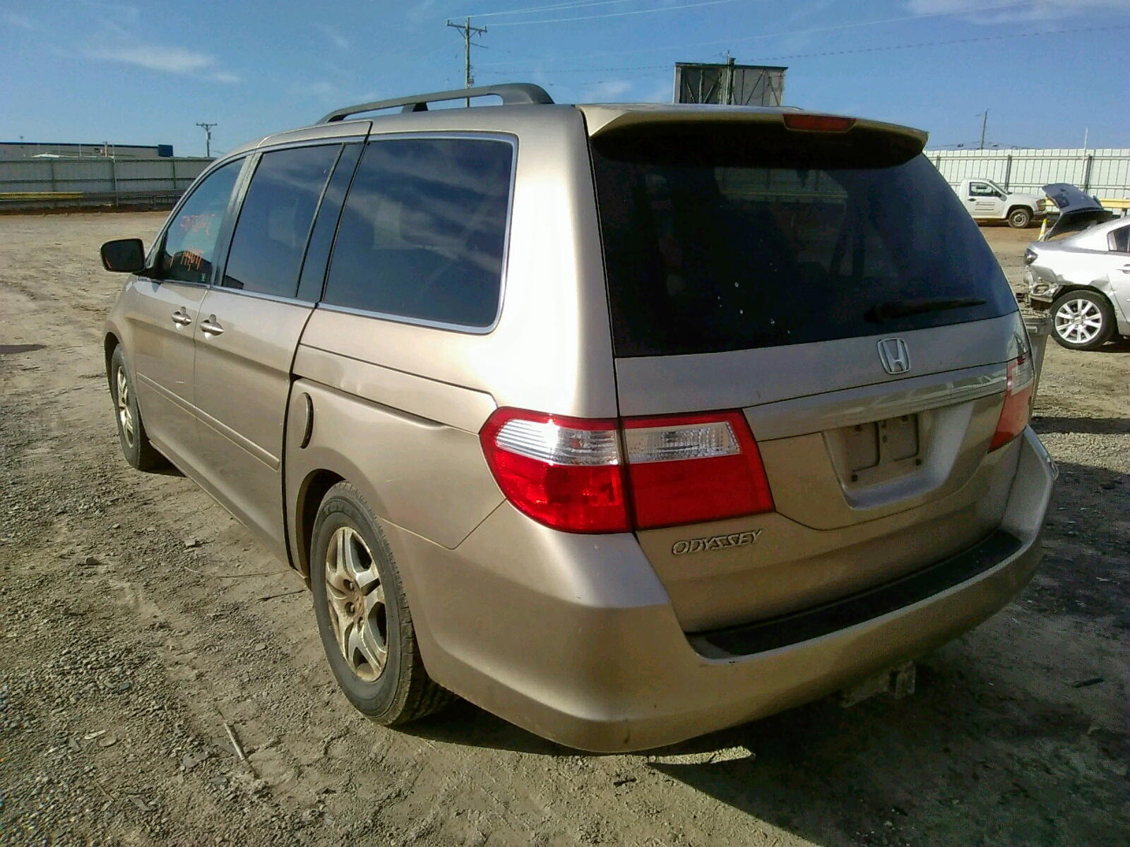 Photo 3 from auction – 2007 HONDA ODYSSEY EX with VIN 5FNRL38487B080960