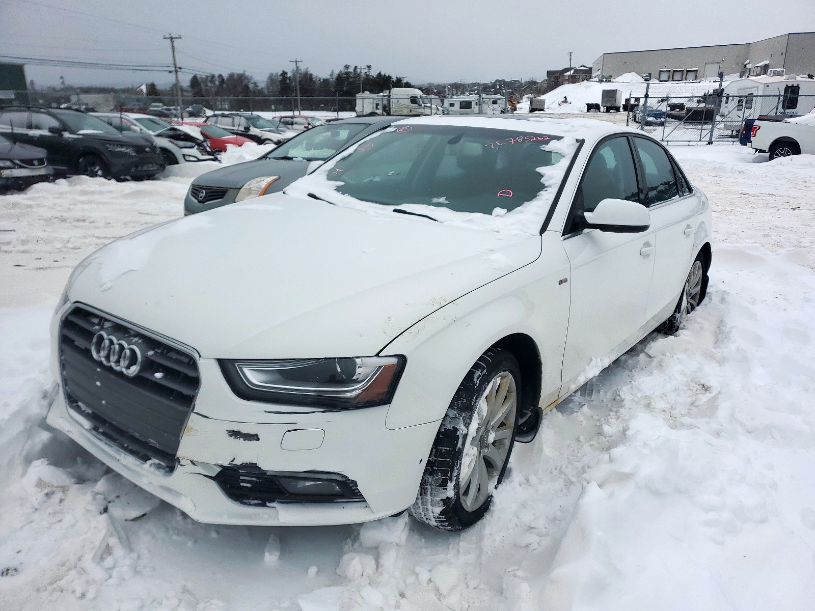 Photo 2 from auction – 2014 AUDI A4 PREMIUM with VIN WAUBFCFL9EN023911