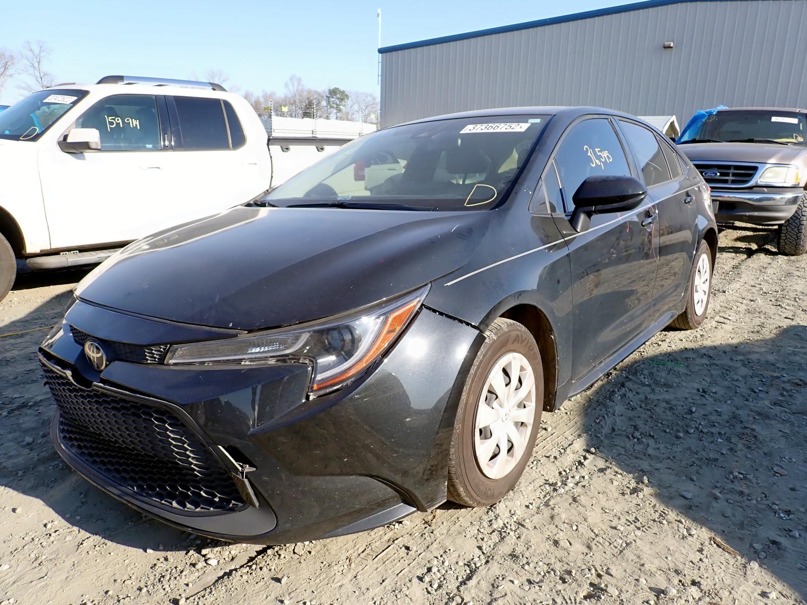 Photo 2 from auction – 2021 TOYOTA COROLLA L with VIN JTDDPMAE2MJ152084