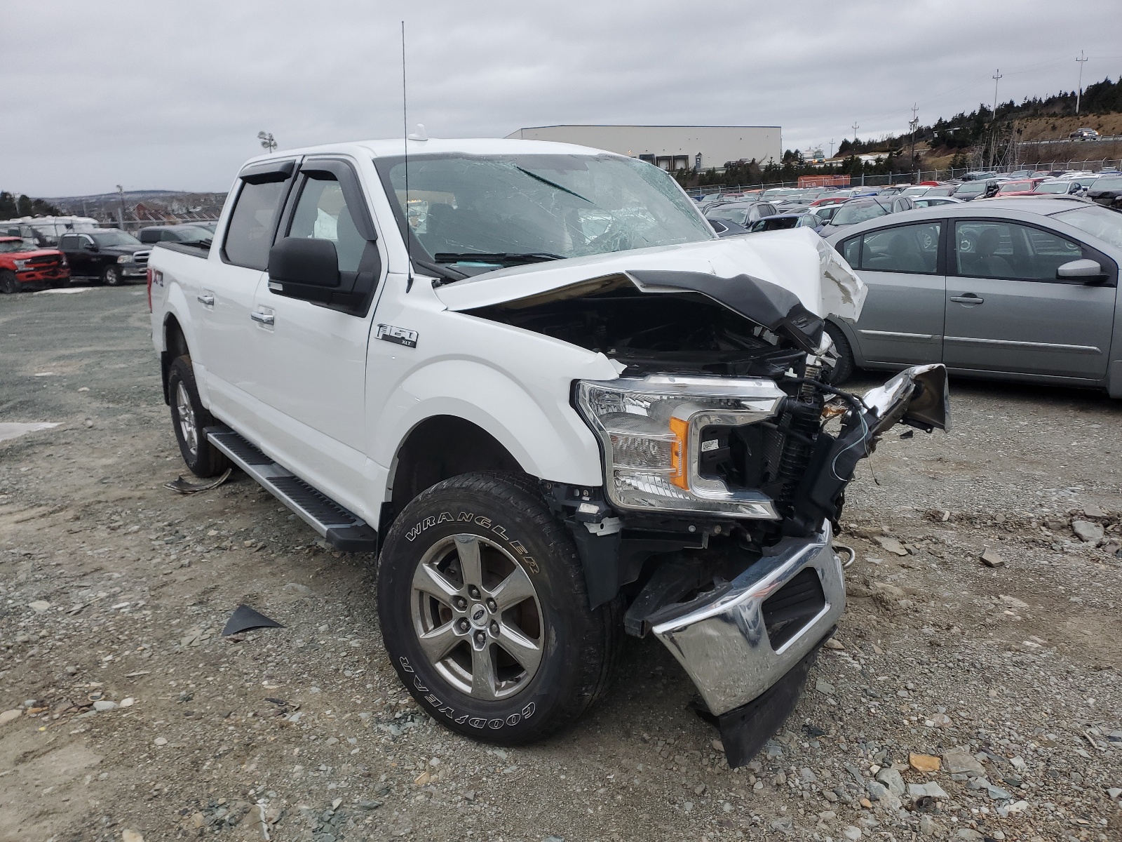 FORD F150 SUPER 2018 with VIN 1FTEW1EG2JFD90596 - Photo from auction