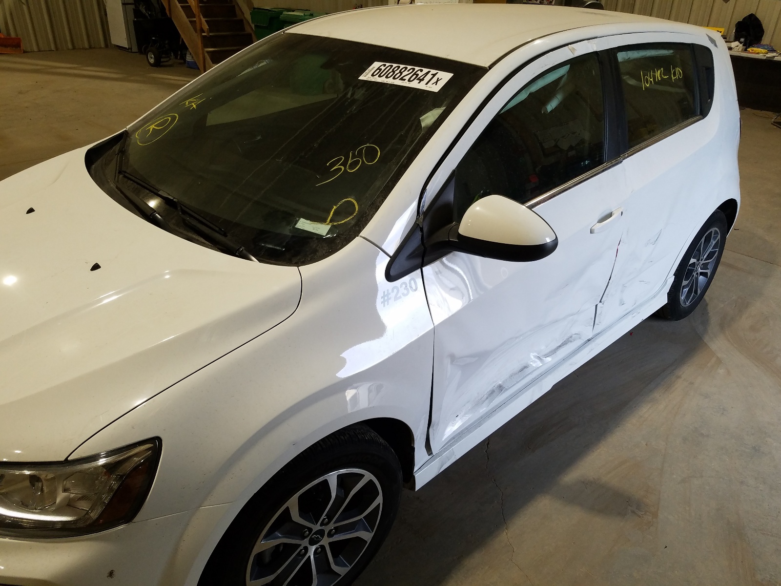 Photo 9 from auction – 2018 CHEVROLET SONIC LT with VIN 1G1JD6SH7J4108374