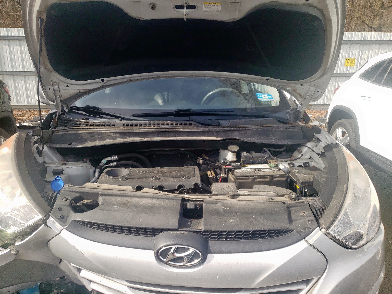 Photo 7 from auction – 2011 HYUNDAI TUCSON GLS with VIN KM8JU3AC8BU290675