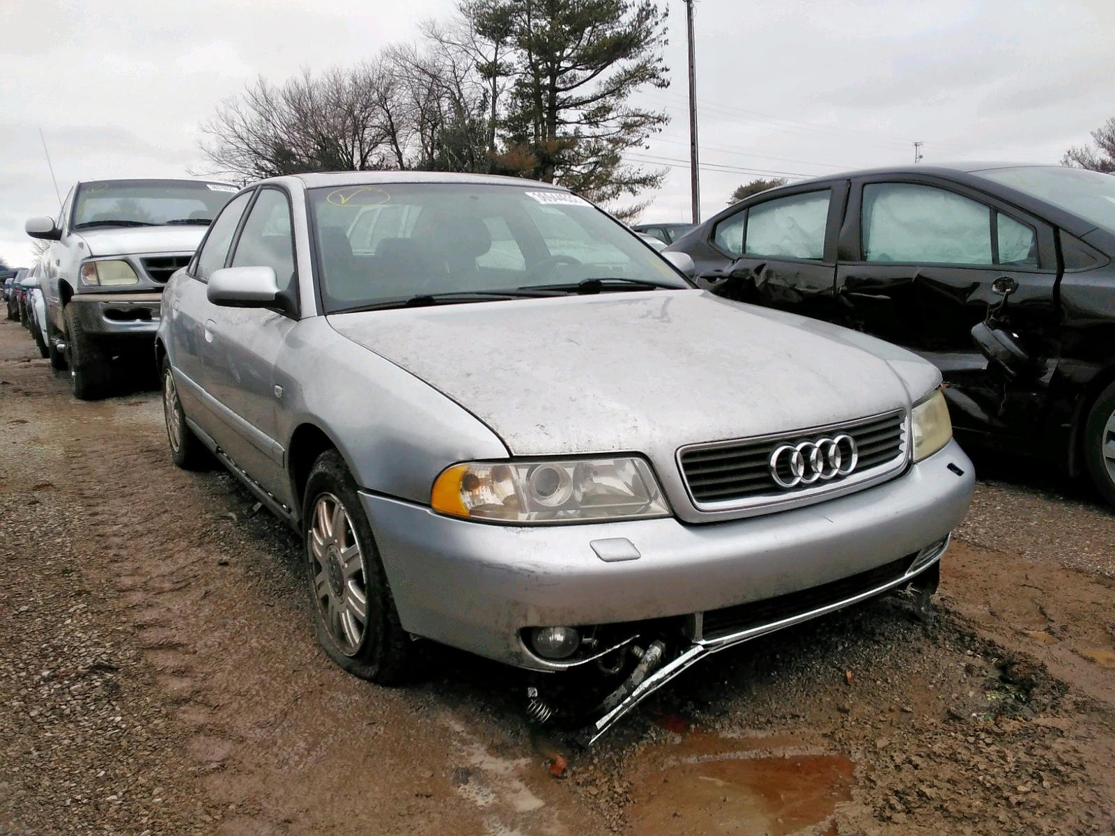 AUDI A4 1.8T QU 2000 with VIN WAUDC68D5YA182798 - Photo from auction