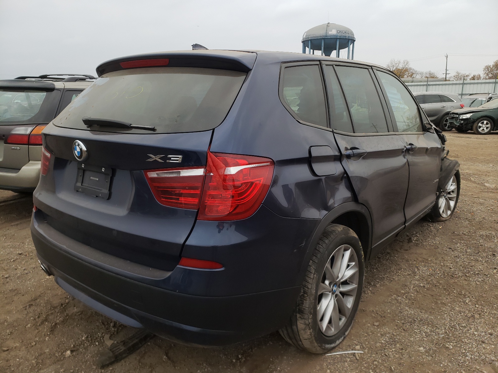 Photo 4 from auction – 2014 BMW X3 XDRIVE2 with VIN 5UXWX9C54E0D16110