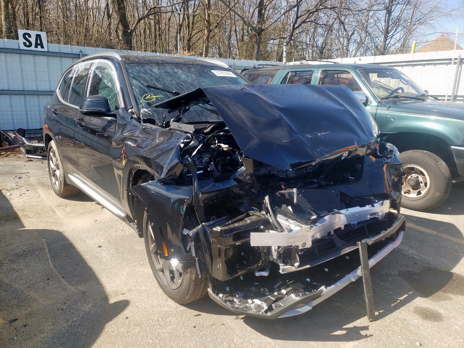 BMW X3 XDRIVE3 2022 with VIN 5UX53DP07N9L24414 - Photo from auction