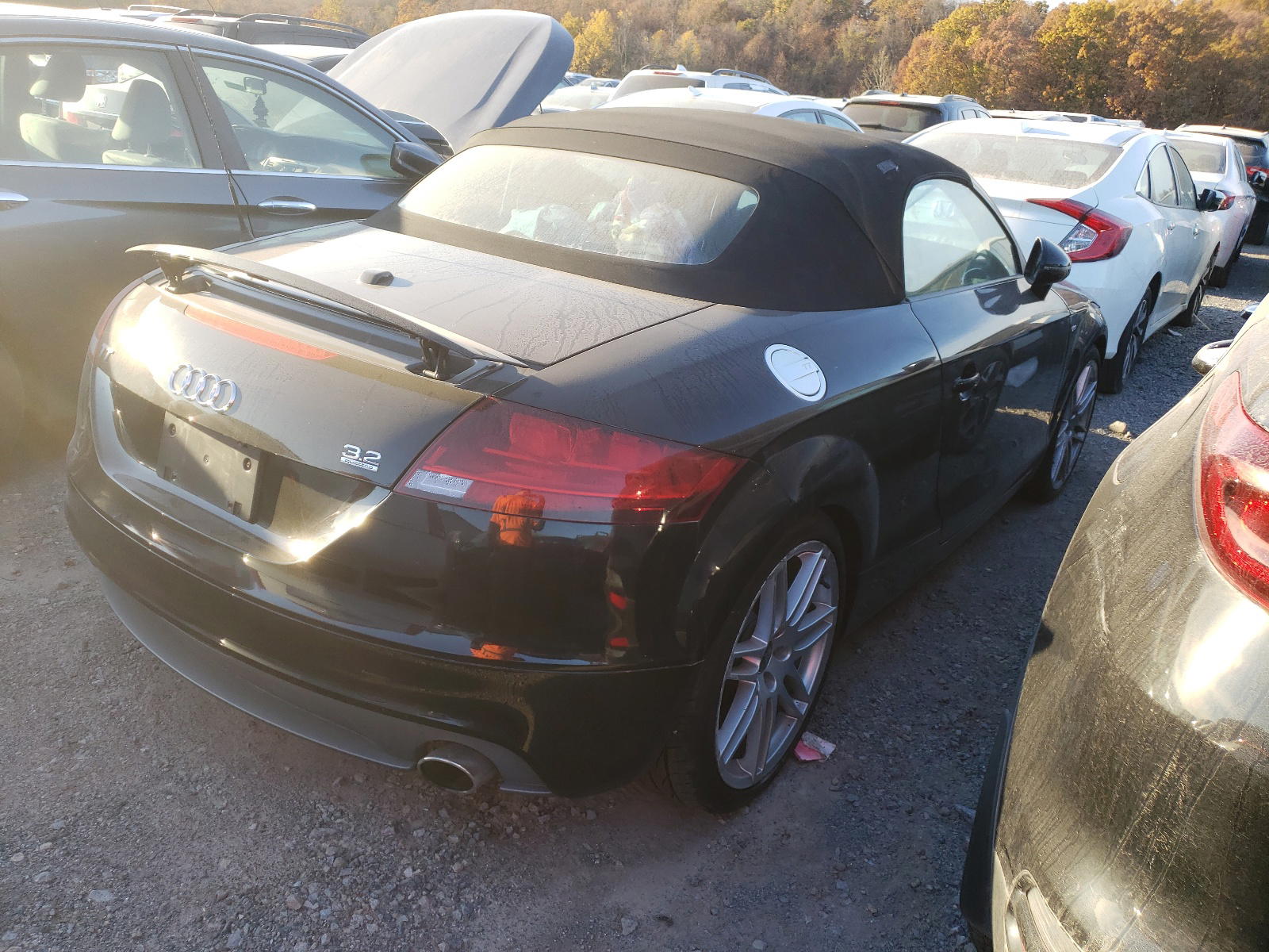 Photo 4 from auction – 2008 AUDI TT 3.2 QUA with VIN TRURD38J281016223