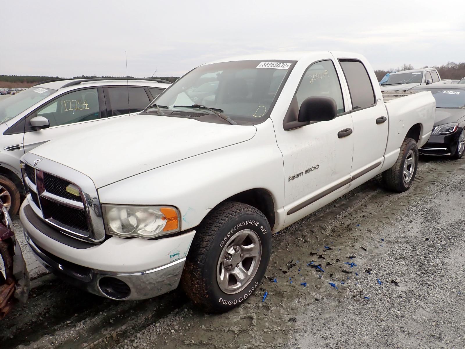 Photo 2 from auction – 2002 DODGE RAM 1500 with VIN 1D7HA18N02J129753