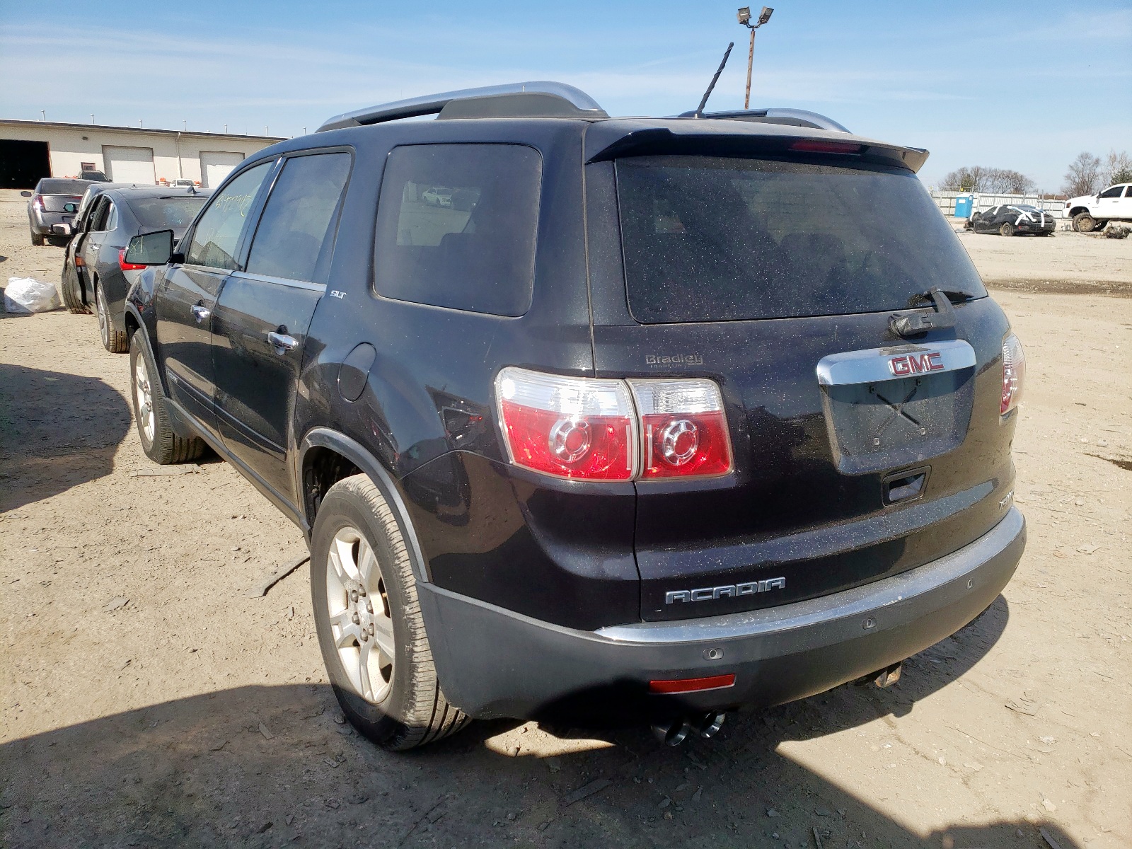 Photo 3 from auction – 2008 GMC ACADIA SLT with VIN 1GKEV23718J290979