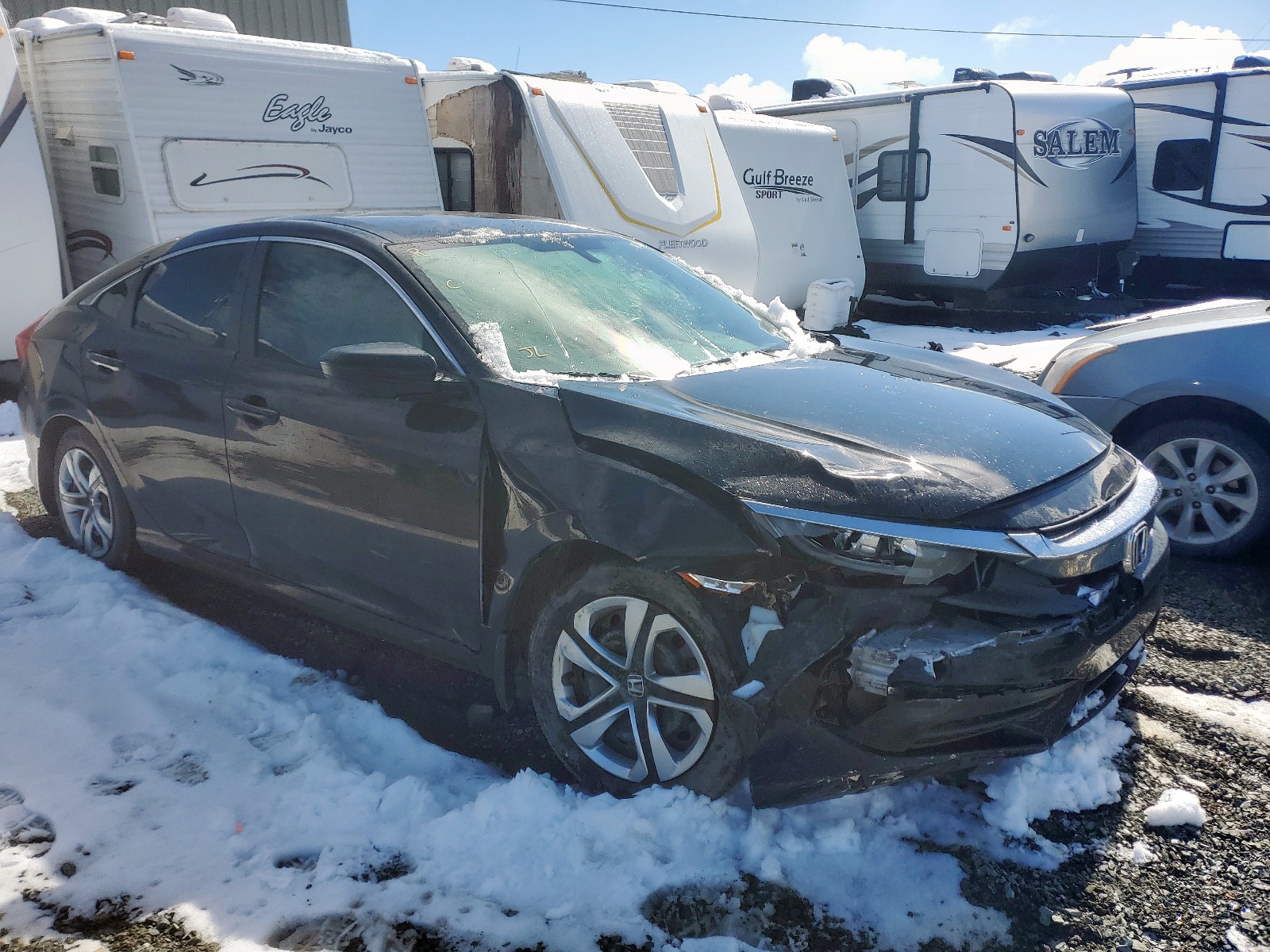 Photo 1 from auction – 2016 HONDA CIVIC LX with VIN 2HGFC2F5XGH003270