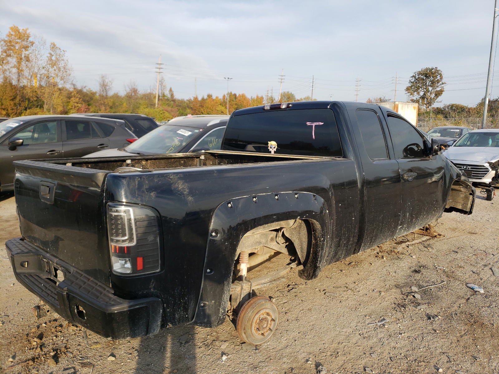 Photo 4 from auction – 2007 CHEVROLET SILVERADO with VIN 2GCEK19C371691350