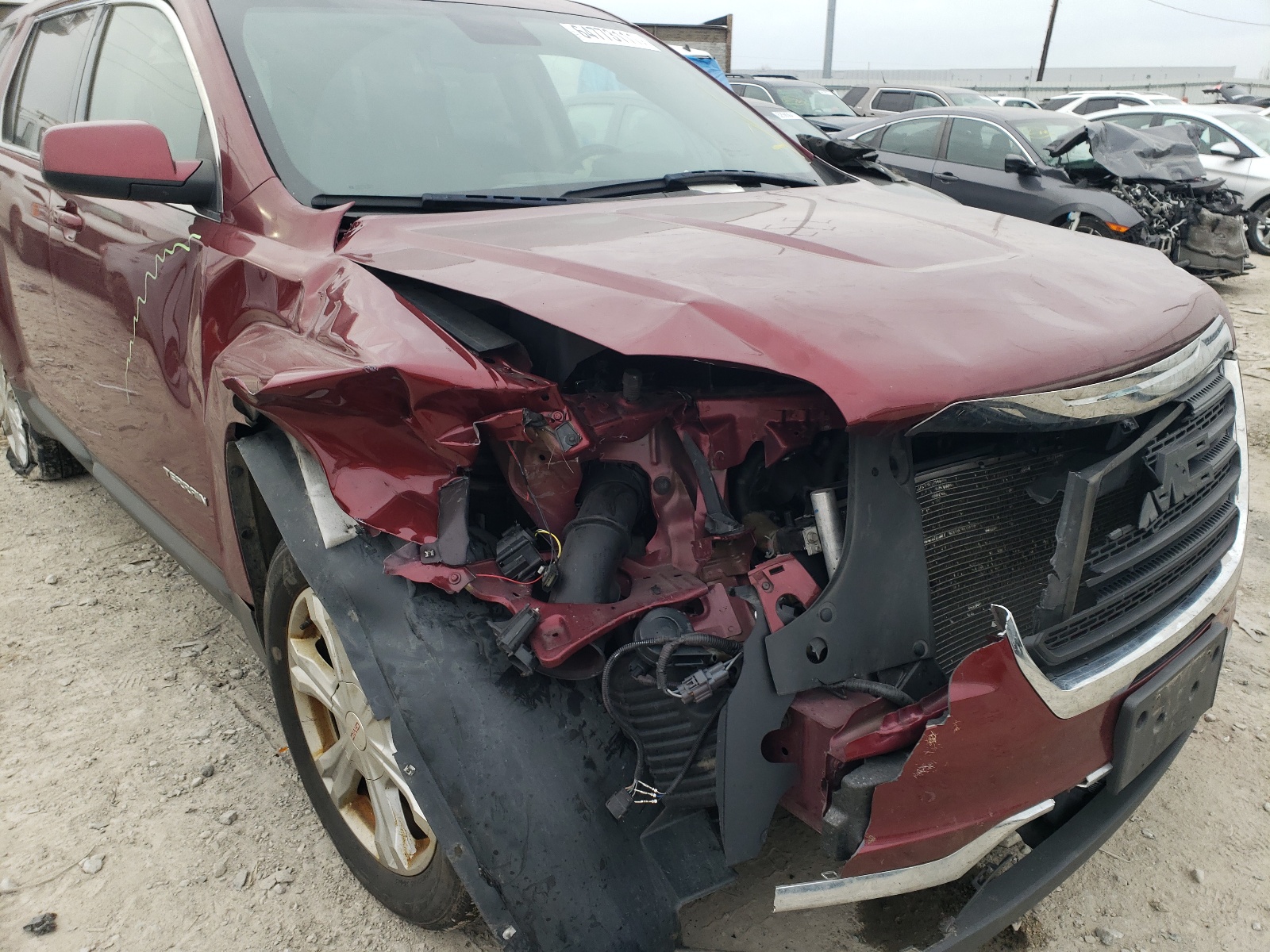 Photo 9 from auction – 2017 GMC TERRAIN SL with VIN 2GKALNEK6H6242155