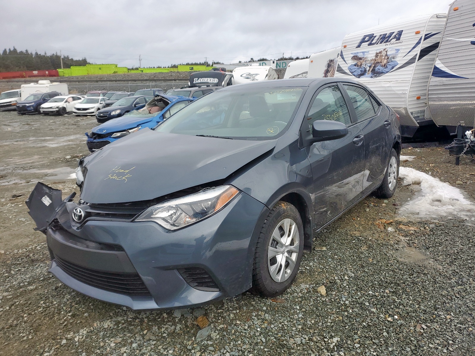Photo 2 from auction – 2016 TOYOTA COROLLA L with VIN 2T1BURHE1GC652563