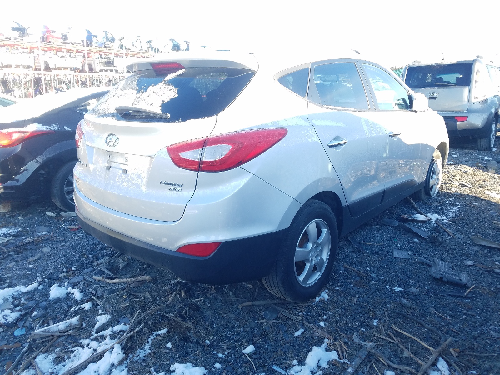 Photo 4 from auction – 2014 HYUNDAI TUCSON LIM with VIN KM8JUCAG0EU918008