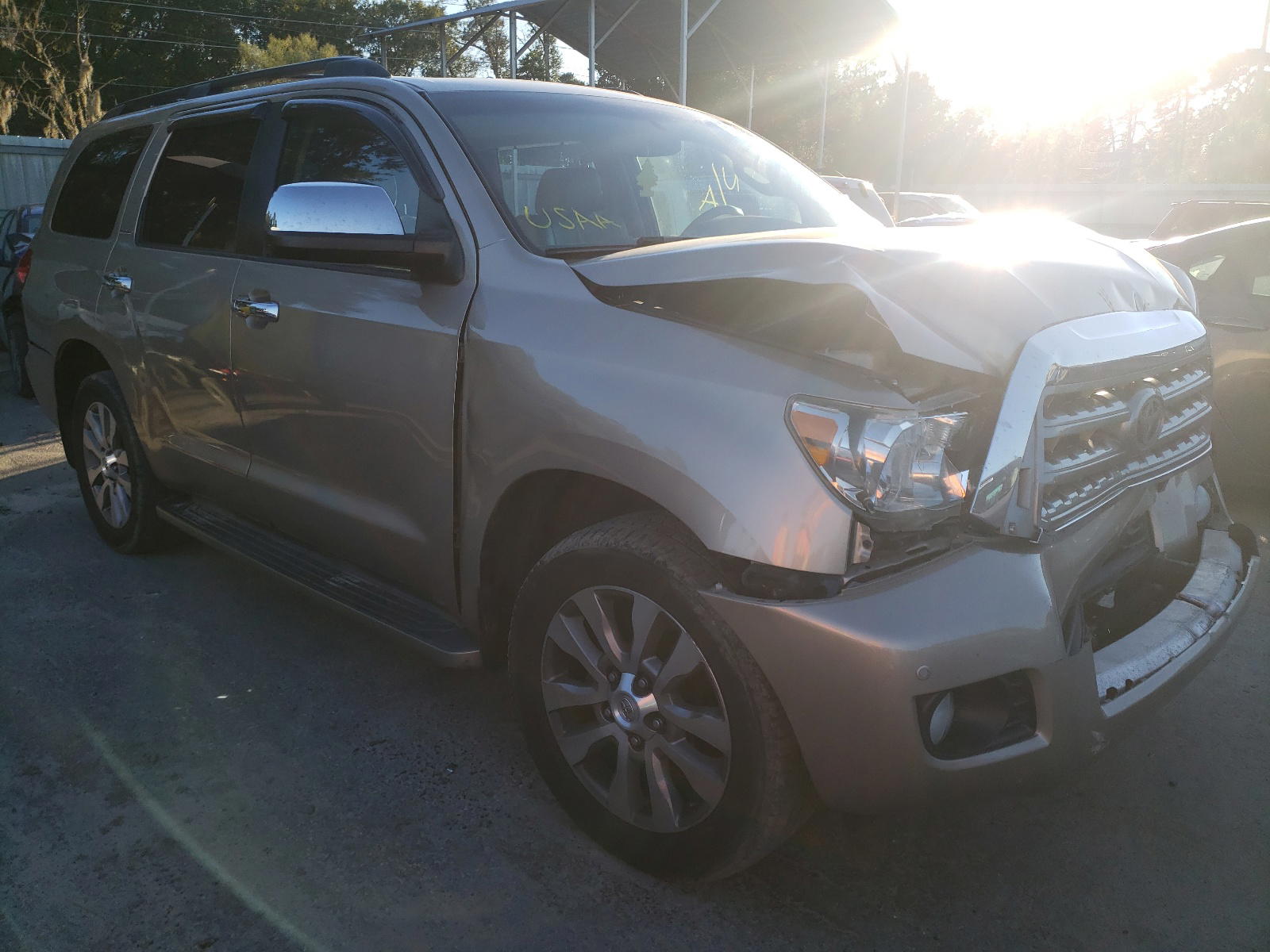 TOYOTA SEQUOIA LI 2008 with VIN 5TDBY68A98S006423 - Photo from auction