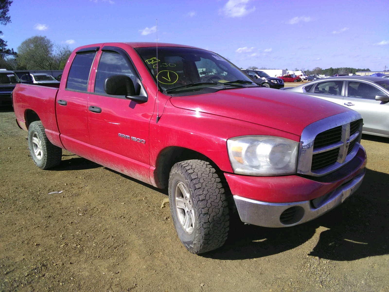 Photo 1 from auction – 2007 DODGE RAM 1500 S with VIN 1D7HU18P17S110526