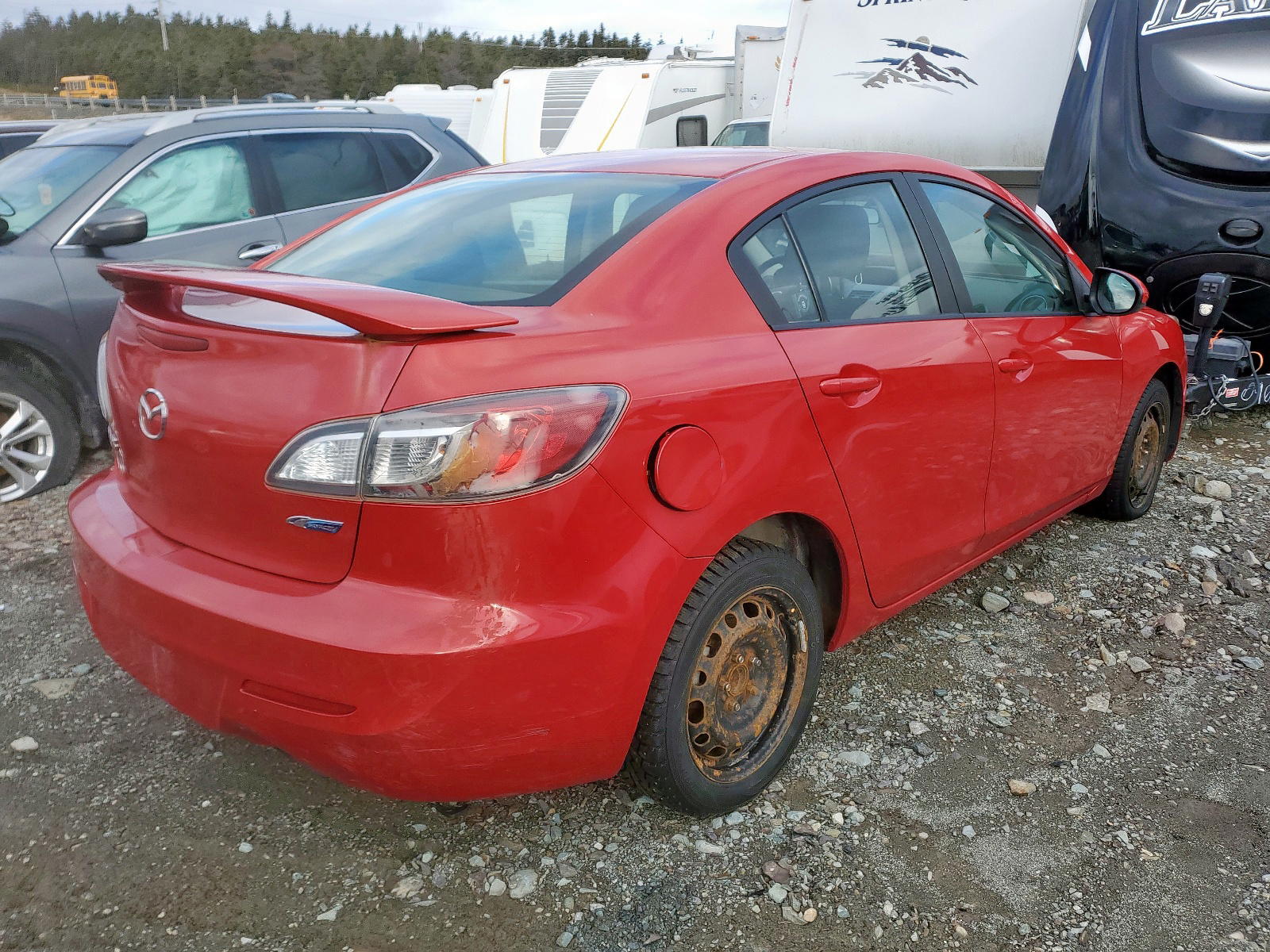 Photo 4 from auction – 2013 MAZDA 3 I with VIN JM1BL1V71D1829008