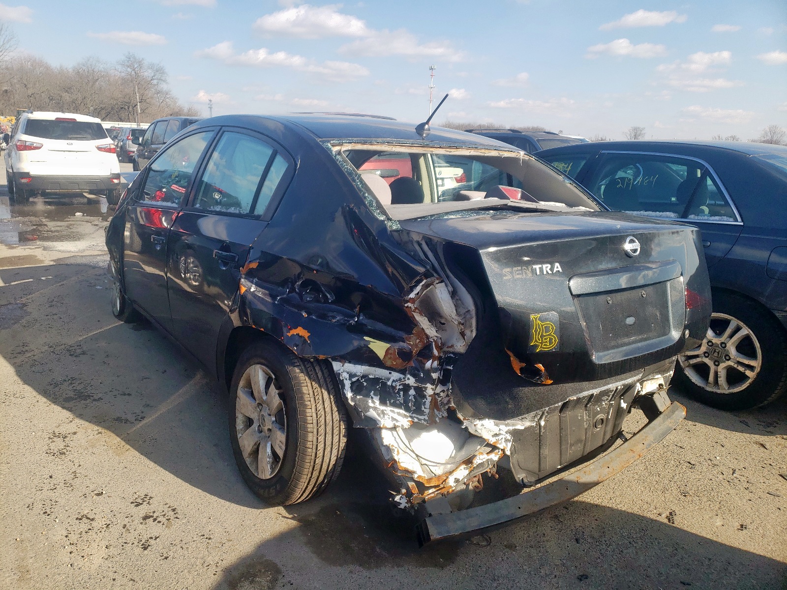 Photo 3 from auction – 2008 NISSAN SENTRA 2.0 with VIN 3N1AB61E98L679084