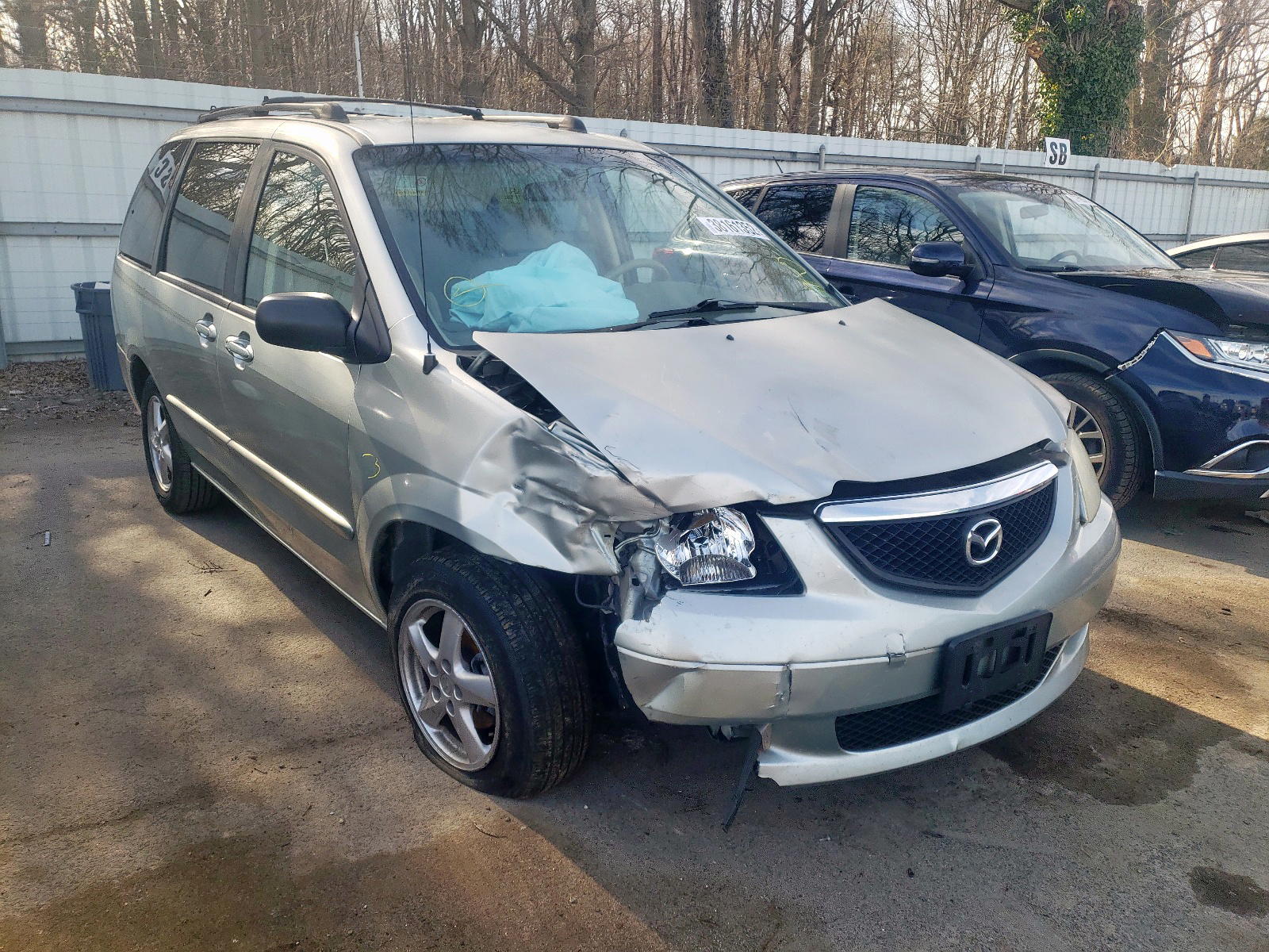 MAZDA MPV WAGON 2003 with VIN JM3LW28A730358714 - Photo from auction