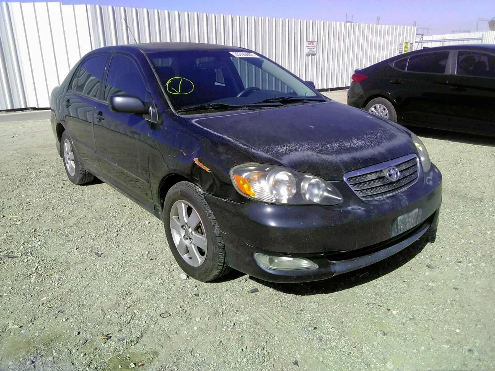 Photo 1 from auction – 2006 TOYOTA COROLLA with VIN 1NXBR32E86Z653987