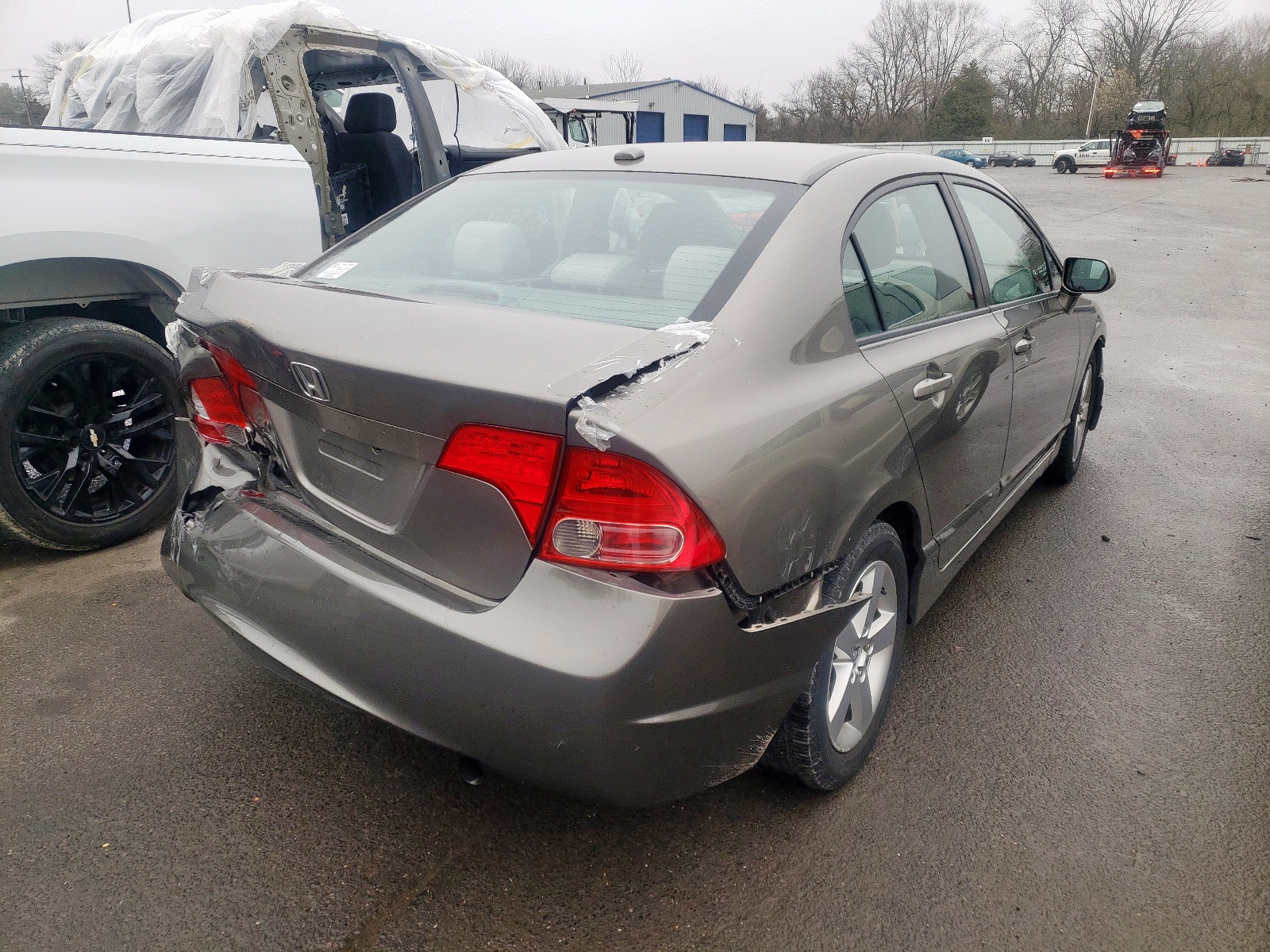 Photo 4 from auction – 2008 HONDA CIVIC EX with VIN 2HGFA168X8H304844