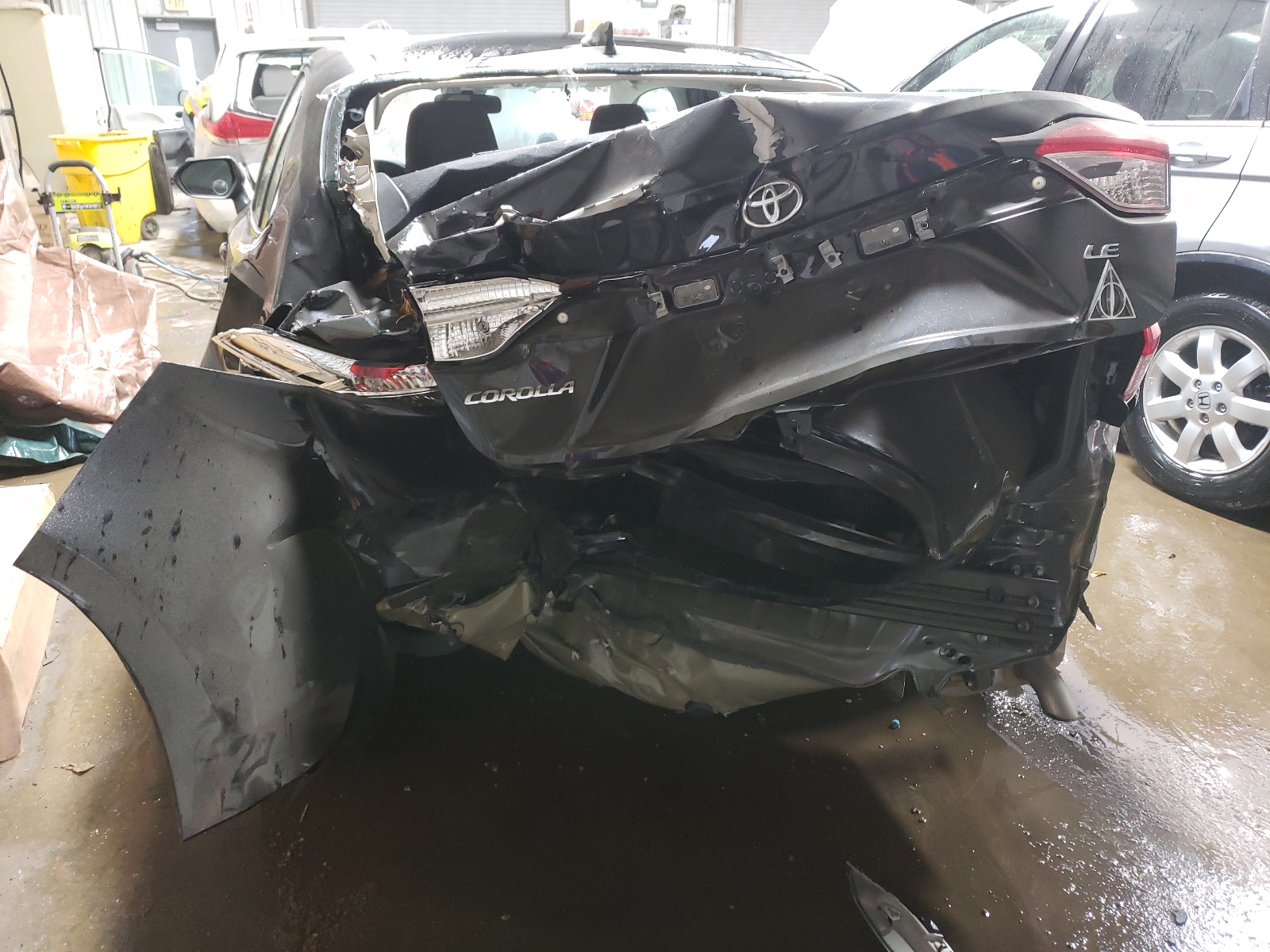 Photo 9 from auction – 2020 TOYOTA COROLLA LE with VIN 5YFEPRAEXLP015423