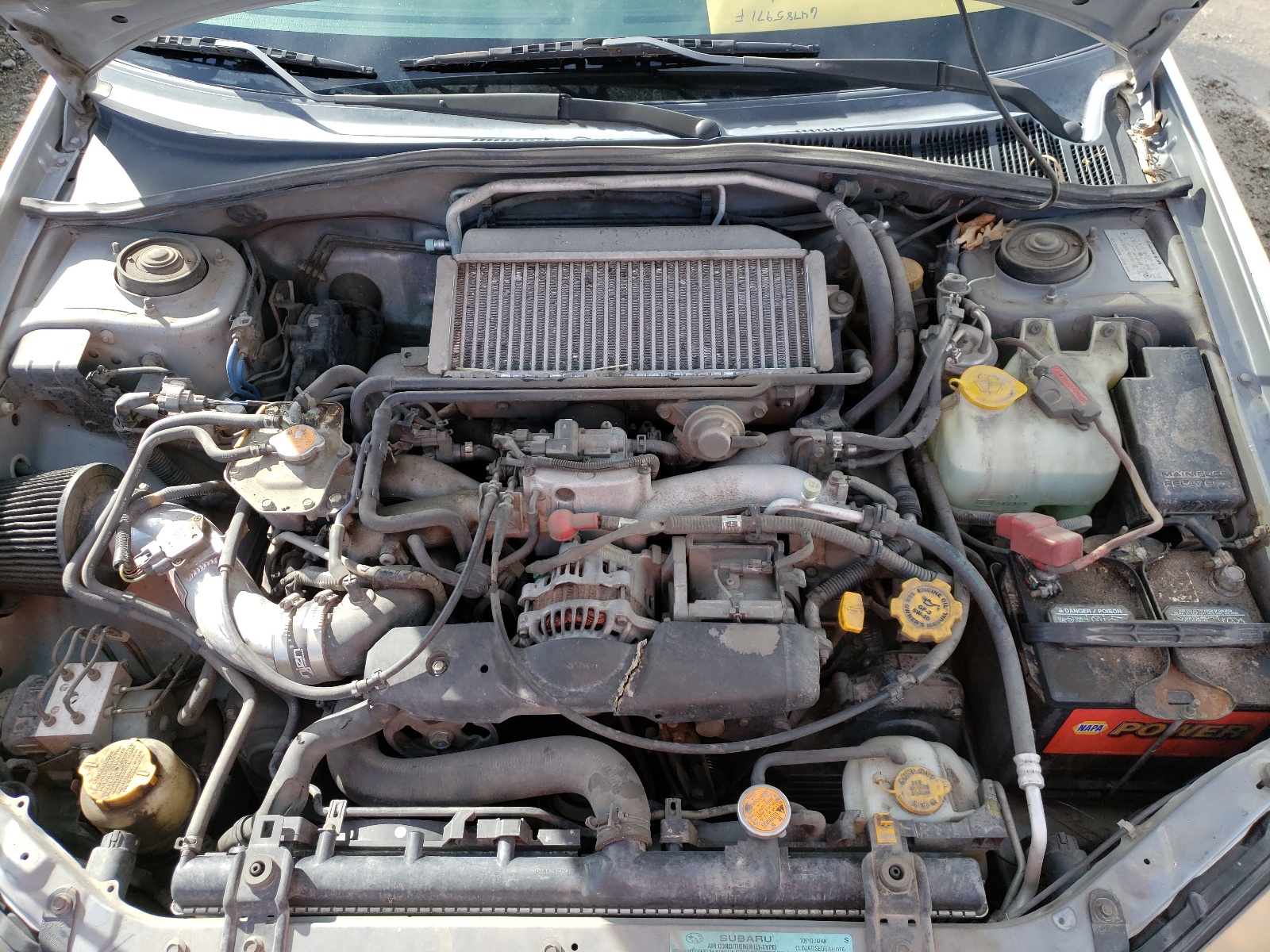 Photo 7 from auction – 2004 SUBARU IMPREZA WR with VIN JF1GD29614G513590