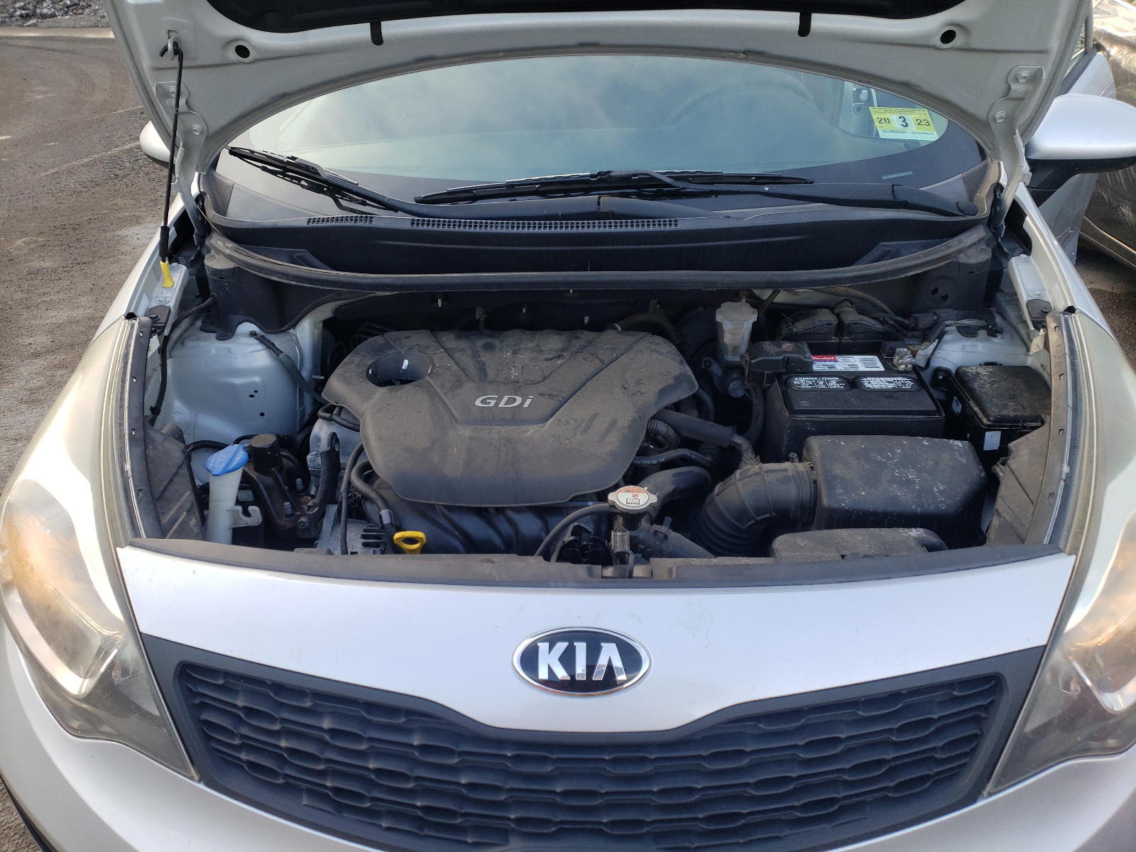 Photo 7 from auction – 2013 KIA RIO LX with VIN KNADM4A30D6230157