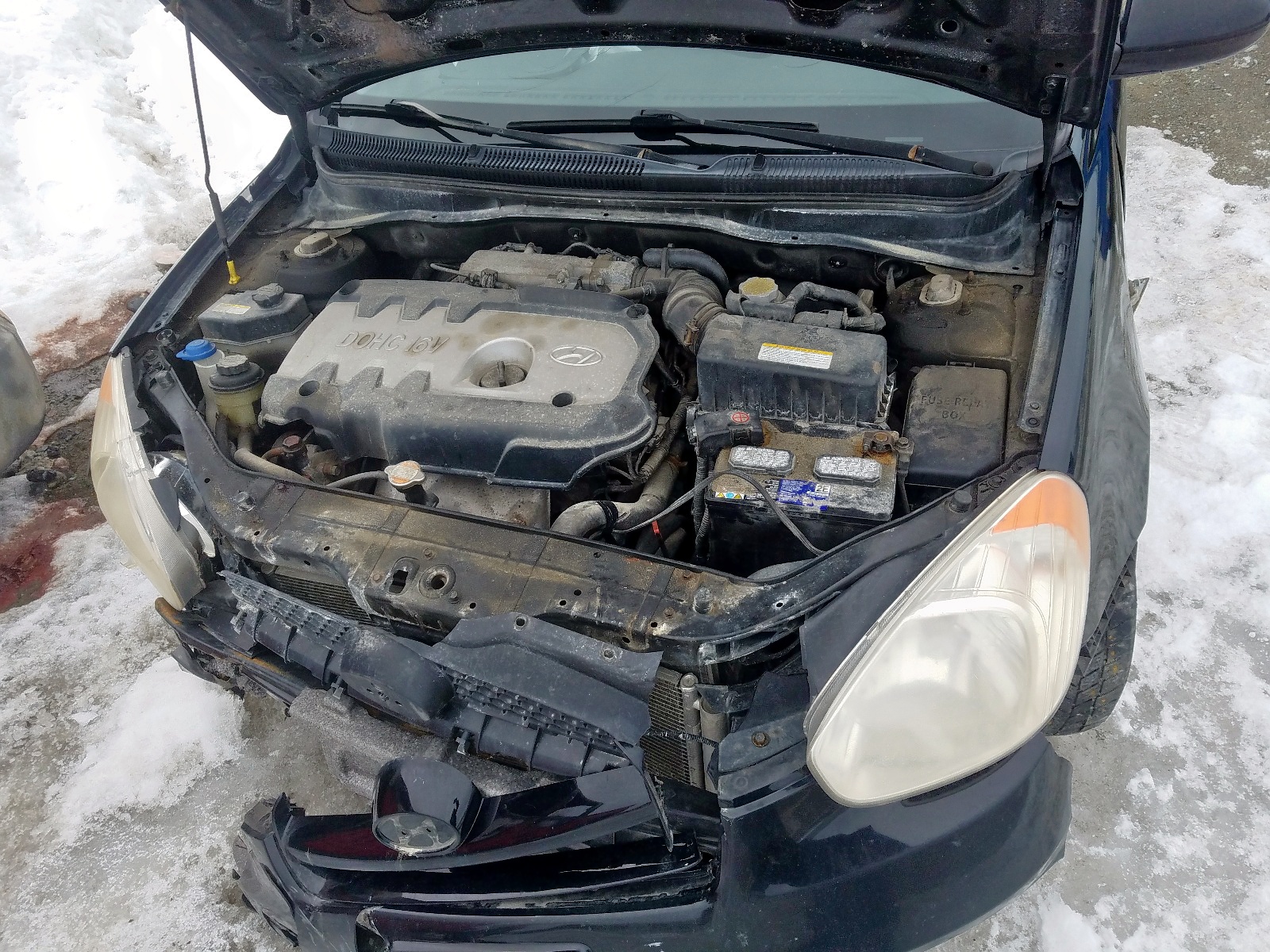 Photo 7 from auction – 2007 HYUNDAI ACCENT BAS with VIN KMHCN35C37U015139