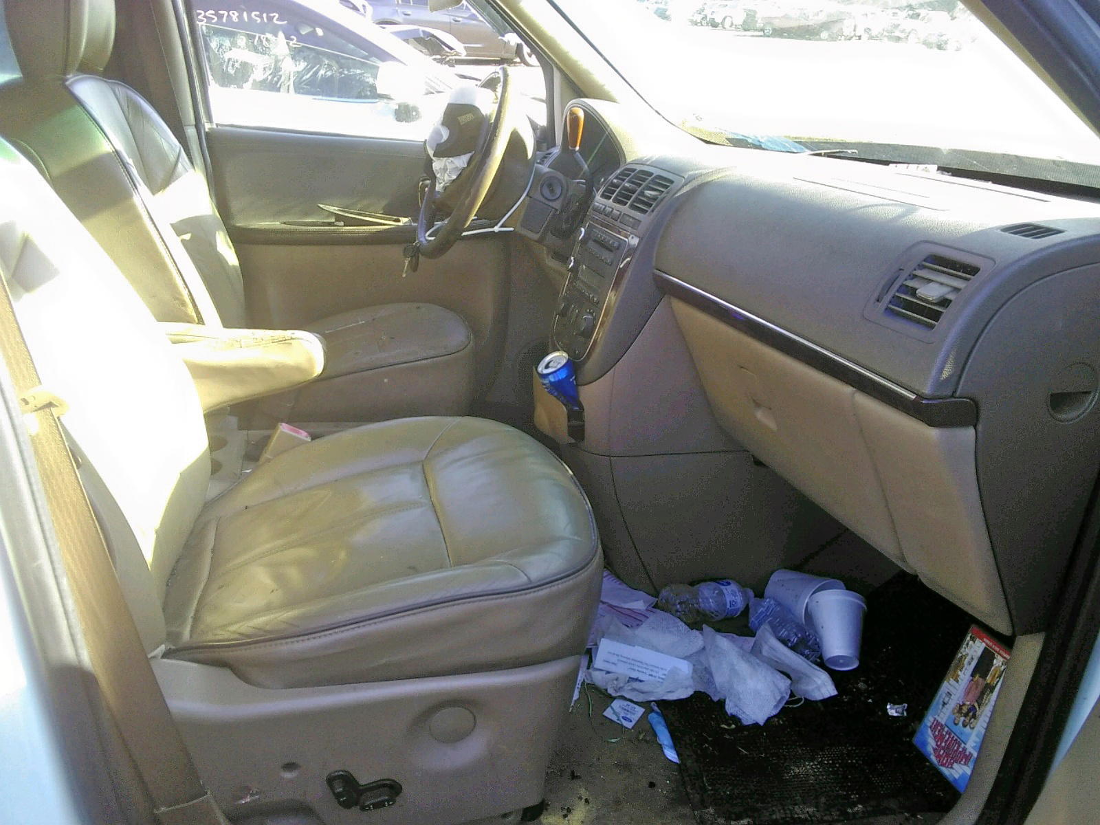 Photo 5 from auction – 2005 BUICK TERRAZA CX with VIN 5GADV33L75D232753