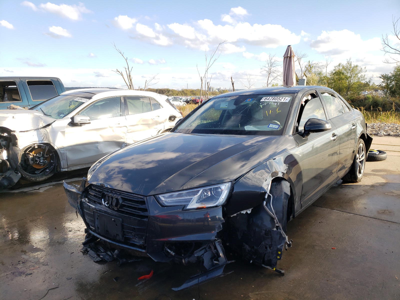 Photo 2 from auction – 2019 AUDI A4 PREMIUM with VIN WAUGMAF4XKA111085