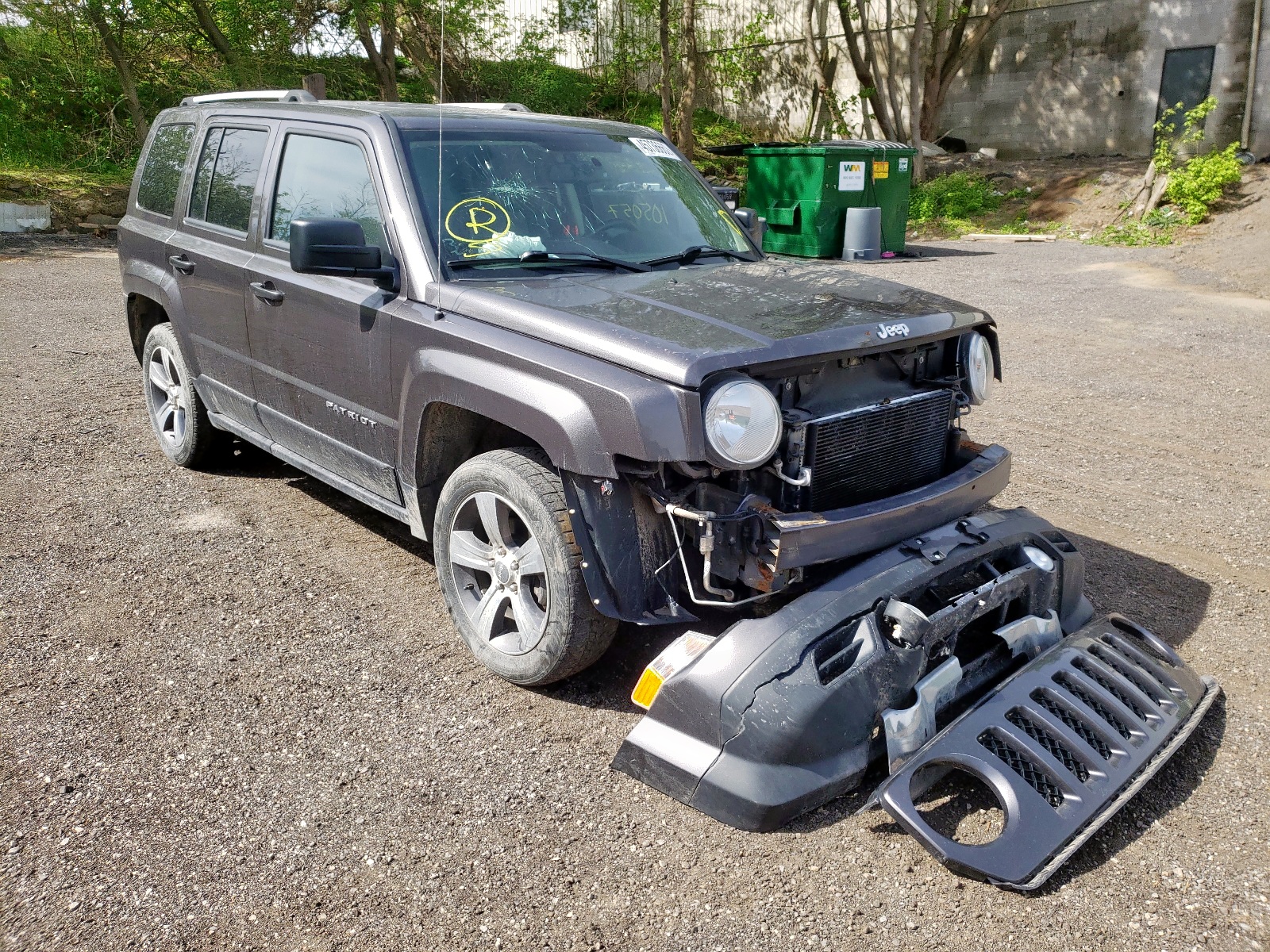 JEEP PATRIOT 2017 with VIN 1C4NJRAB3HD172177 - Photo from auction