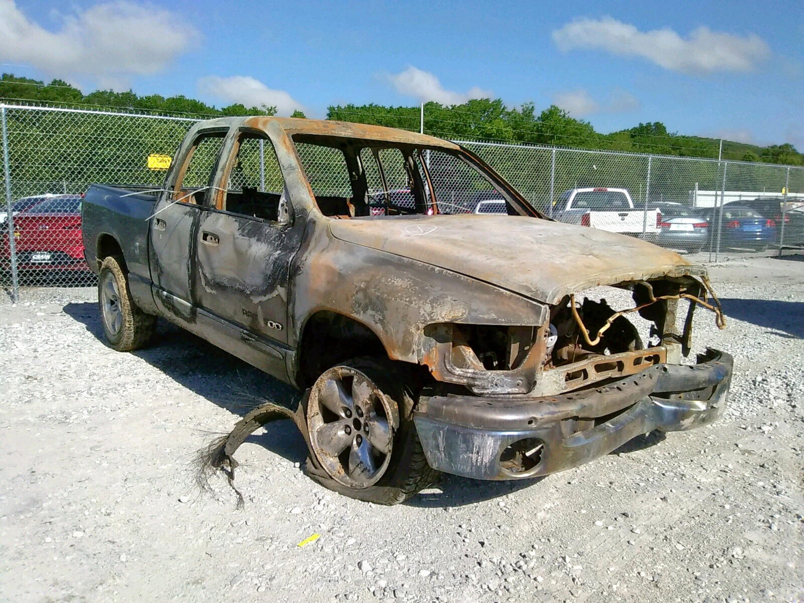 DODGE RAM 1500 2002 with VIN 3D7HA18Z42G191404 - Photo from auction
