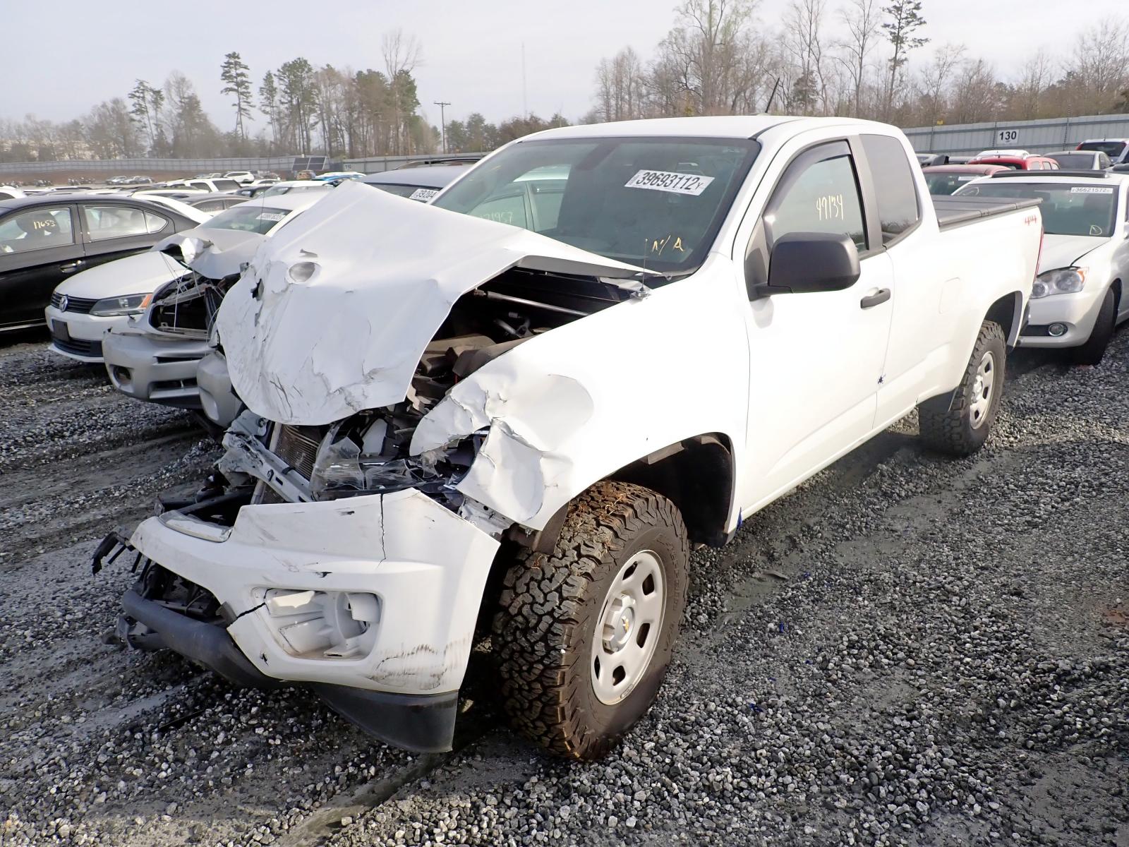 Photo 2 from auction – 2016 CHEVROLET COLORADO with VIN 1GCHTBE36G1265647