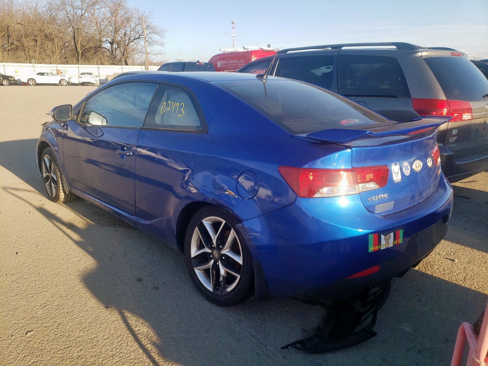 Photo 3 from auction – 2010 KIA FORTE SX with VIN KNAFW6A35A5176032