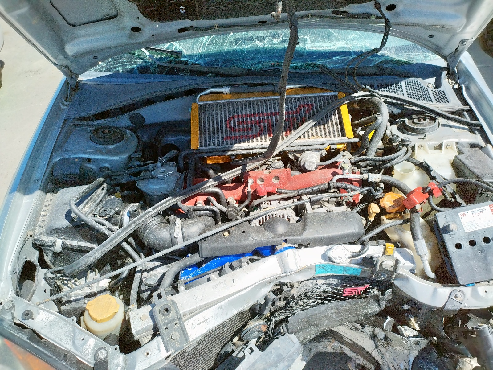 Photo 7 from auction – 2005 SUBARU IMPREZA WR with VIN JF1GD70665L509960