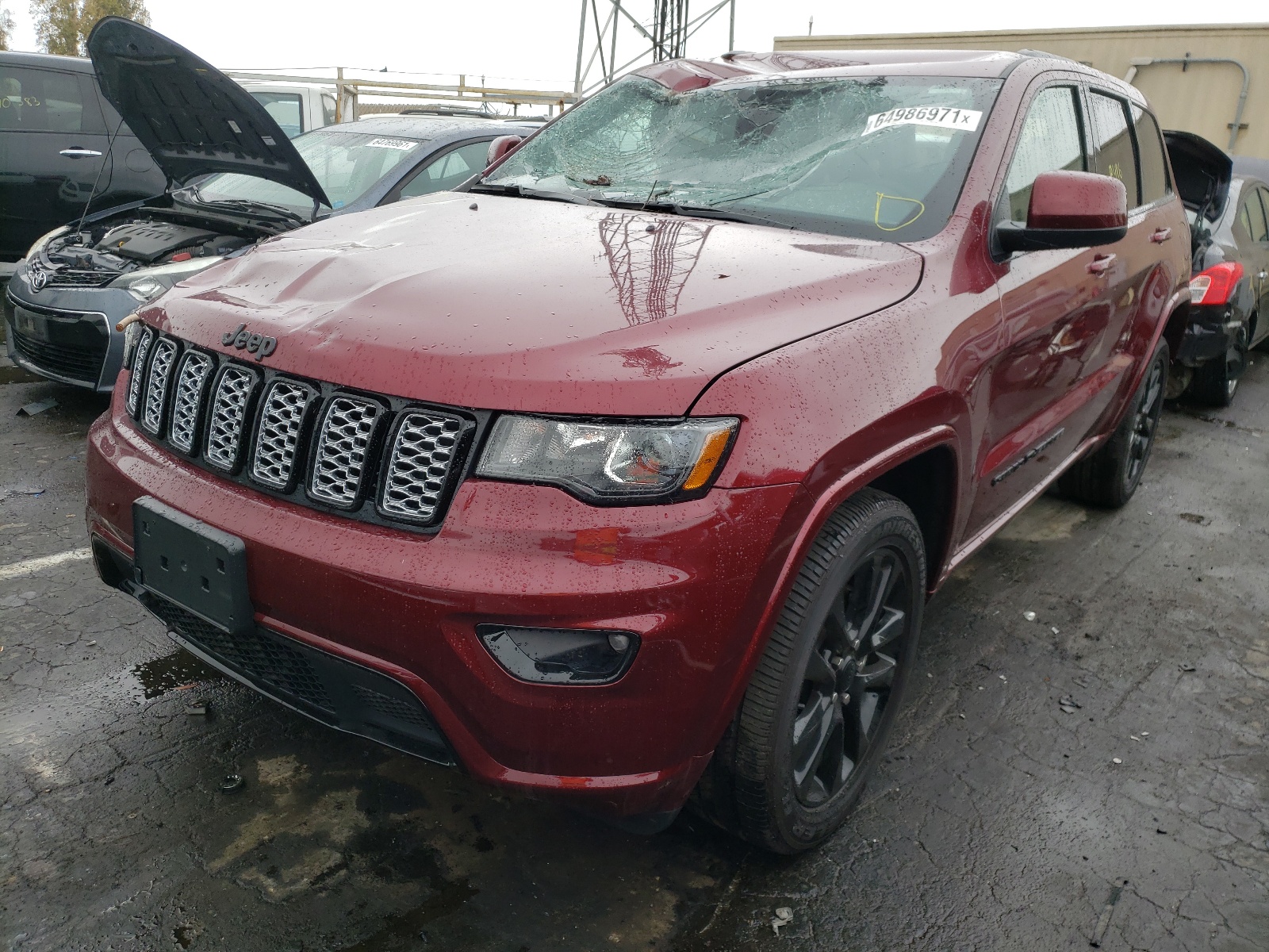Photo 2 from auction – 2021 JEEP GRAND CHER with VIN 1C4RJFAG3MC581176