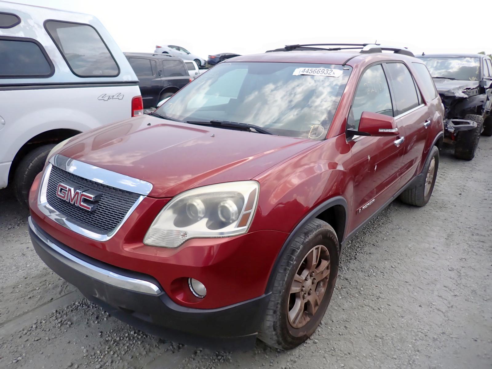 Photo 2 from auction – 2007 GMC ACADIA SLT with VIN 1GKER33767J167056