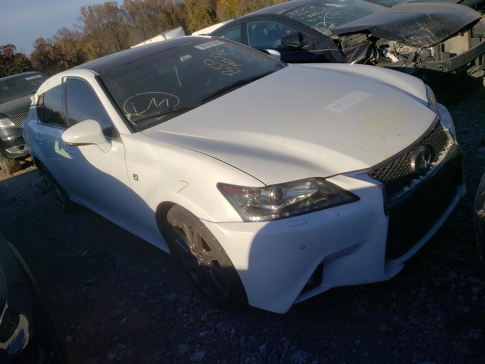 LEXUS GS 350 2014 with VIN JTHCE1BL2E5026233 - Photo from auction