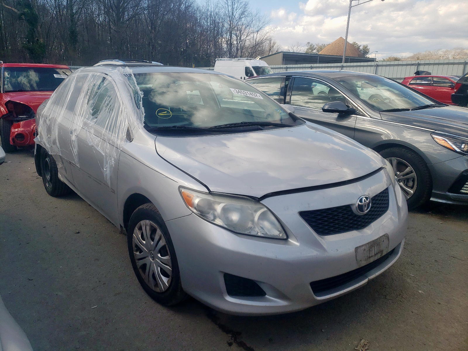 TOYOTA COROLLA BA 2010 with VIN 2T1BU4EE4AC335665 - Photo from auction