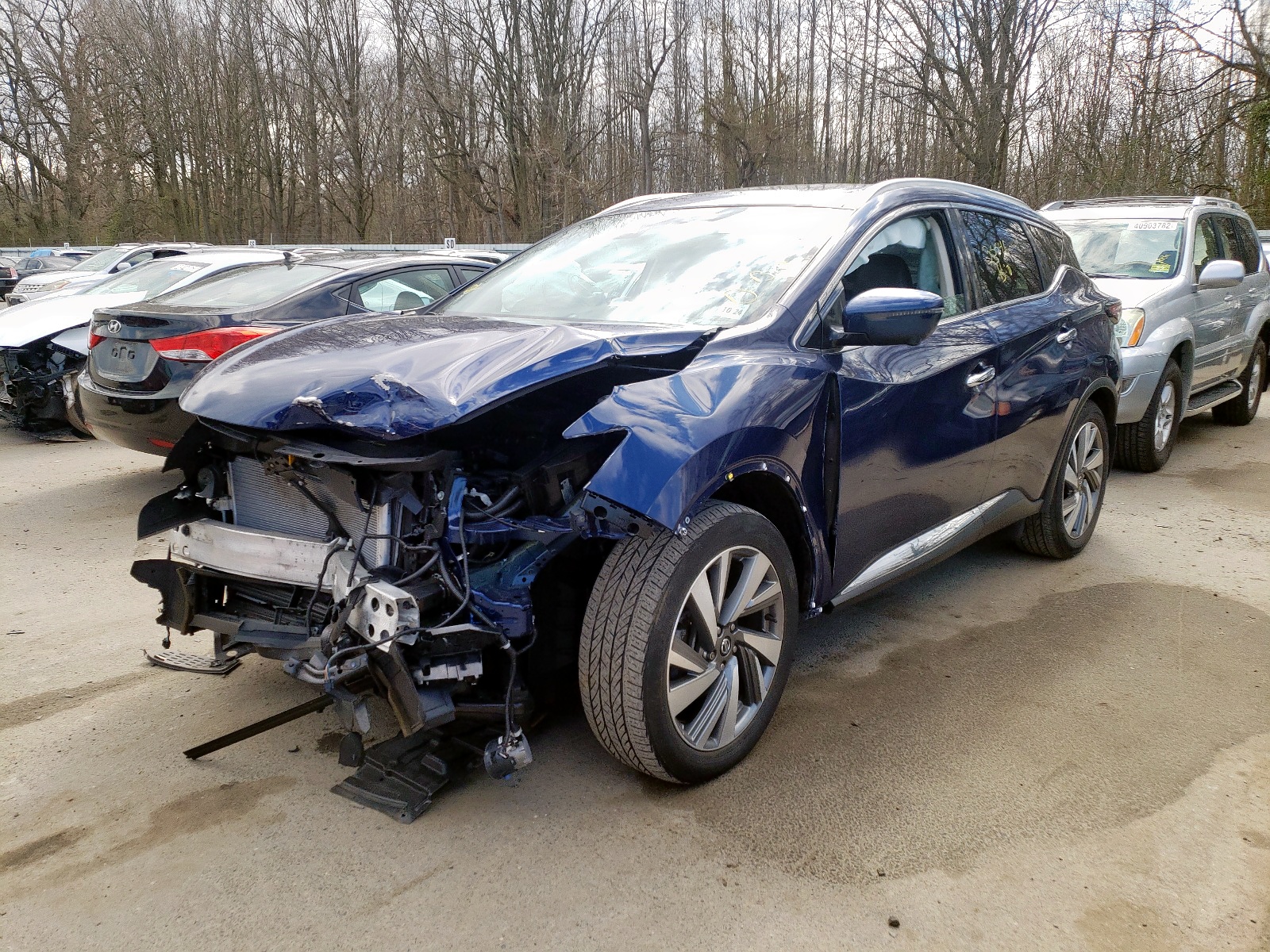Photo 2 from auction – 2019 NISSAN MURANO S with VIN 5N1AZ2MS0KN166067