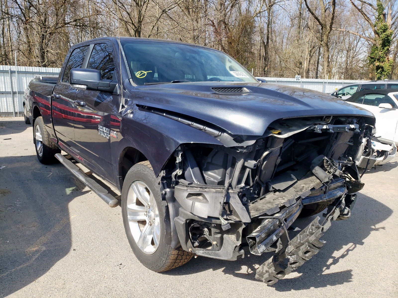 RAM 1500 SPORT 2017 with VIN 1C6RR7UT9HS560424 - Photo from auction