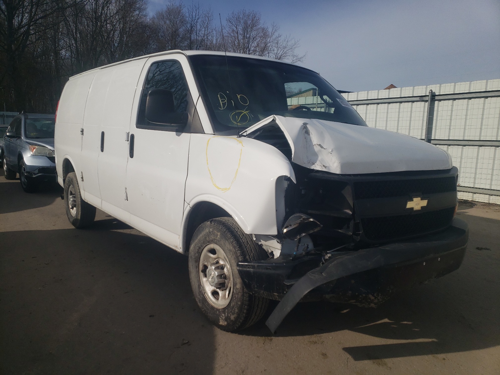 Photo 1 from auction – 2016 CHEVROLET EXPRESS G2 with VIN 1GCWGAFF1G1217181