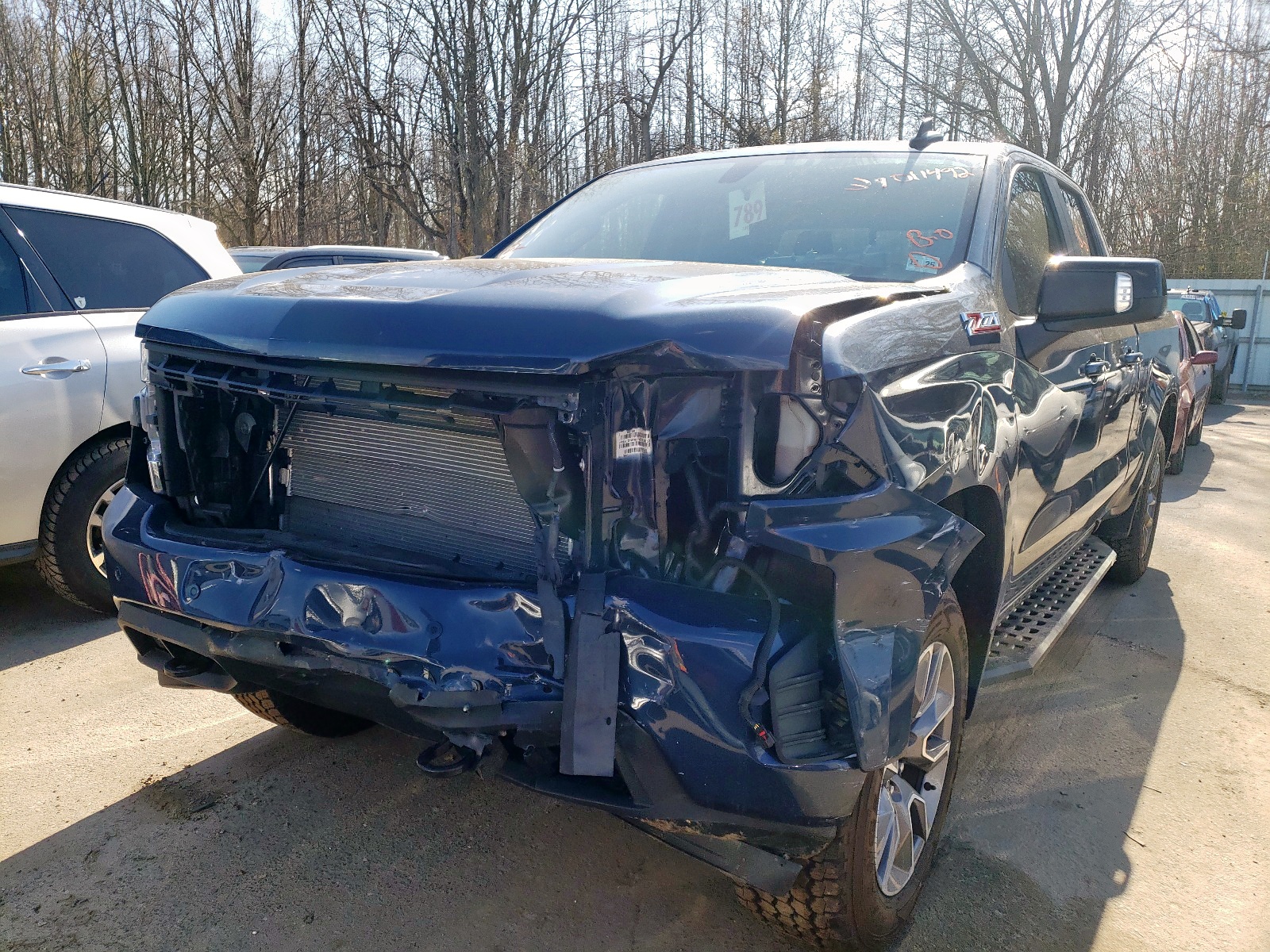 Photo 2 from auction – 2020 CHEVROLET SILVERADO with VIN 1GCRYEED3LZ378824