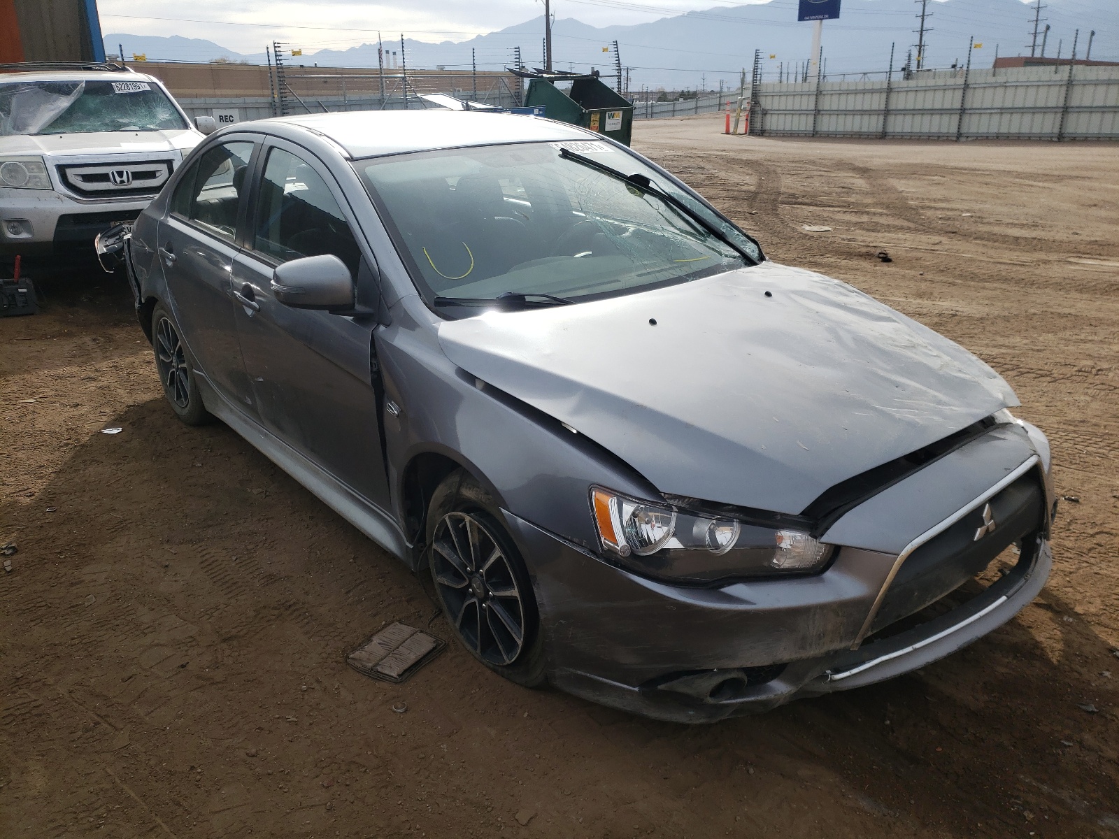 MITSUBISHI LANCER SE 2015 with VIN JA32V2FW7FU022613 - Photo from auction