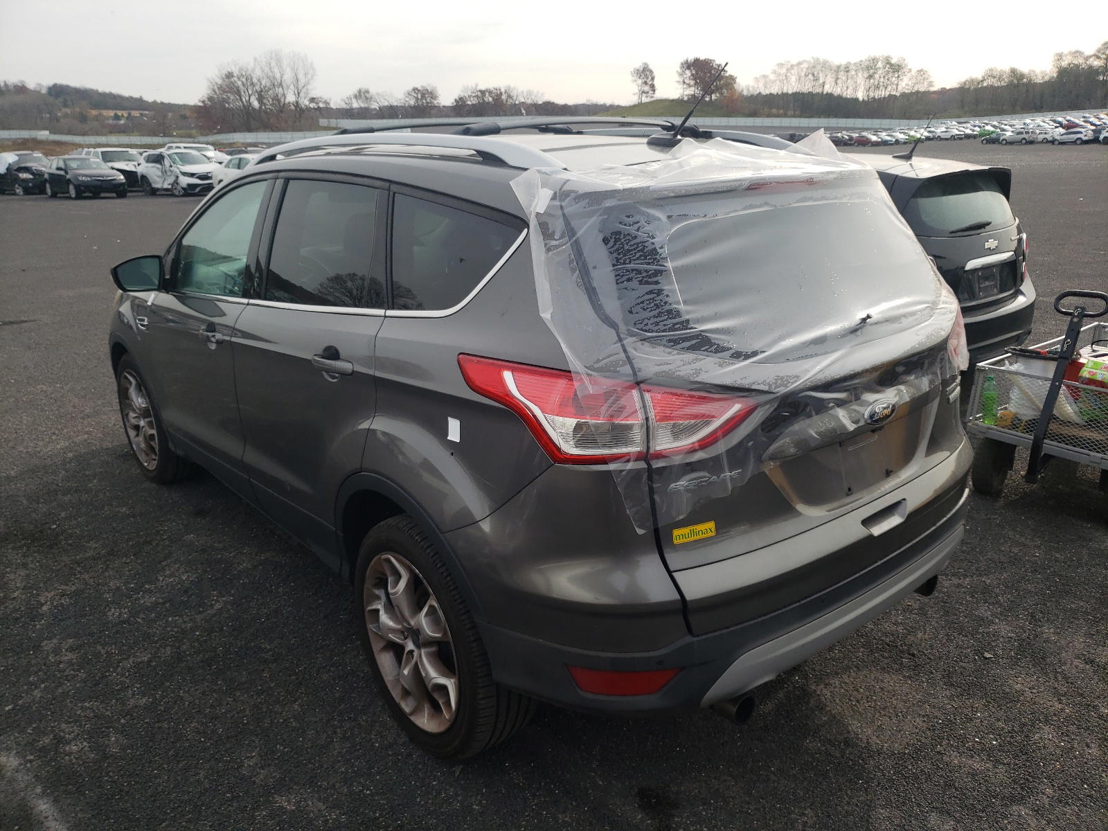 Photo 3 from auction – 2013 FORD ESCAPE TIT with VIN 1FMCU0J91DUC91424