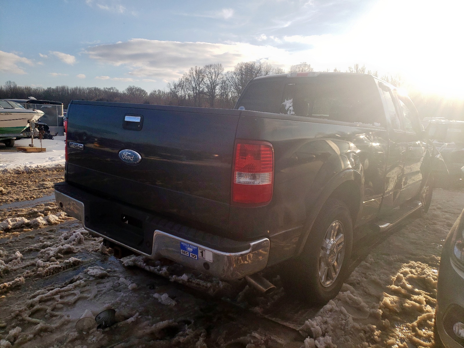 Photo 4 from auction – 2007 FORD F150 with VIN 1FTPX14V47NA85833