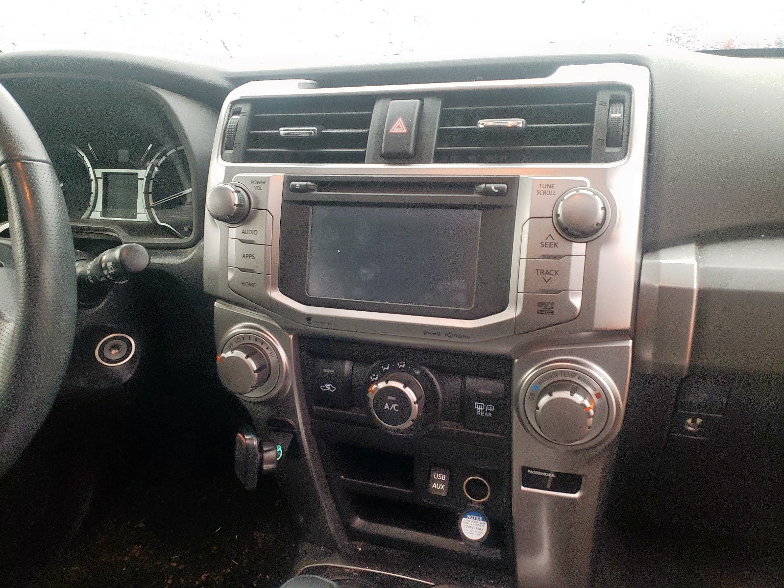 Photo 9 from auction – 2017 TOYOTA 4RUNNER SR with VIN JTEBU5JR0H5429446
